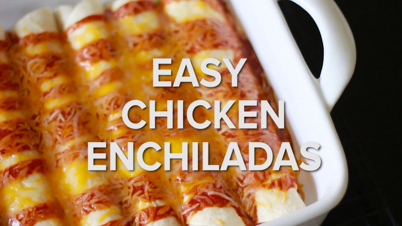 Make Ahead Chicken Enchiladas
 Easy Make Ahead Chicken Enchiladas