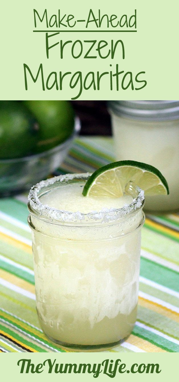 Make Ahead Frozen Margaritas
 The top 20 Ideas About Make Ahead Margaritas for A Crowd