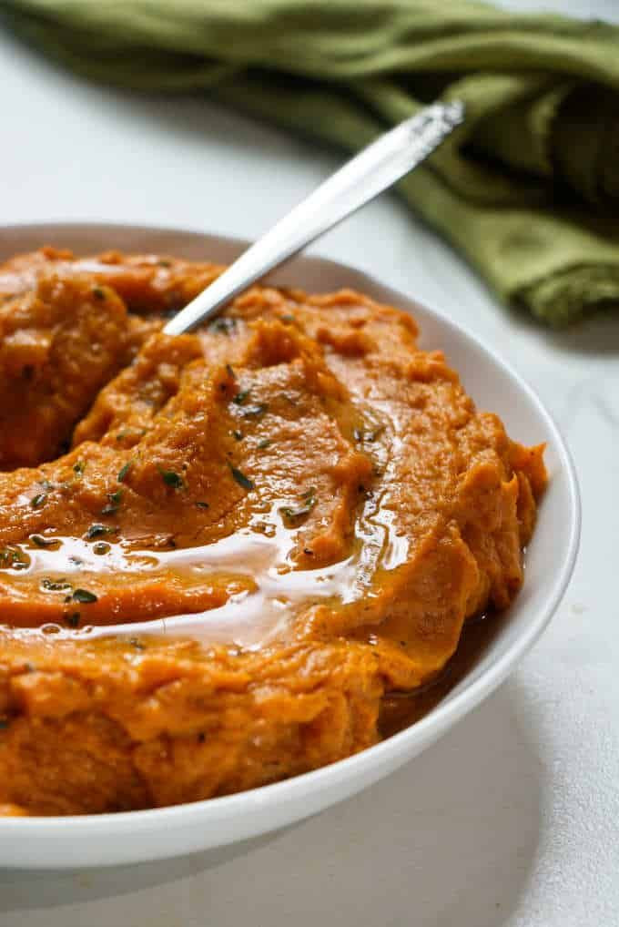 Make Ahead Mashed Sweet Potatoes
 Instant Pot Mashed Sweet Potatoes Recipe