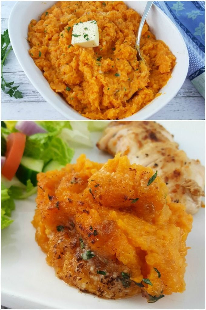 Make Ahead Mashed Sweet Potatoes
 Make Ahead Mashed Sweet Potatoes with Brown Sugar