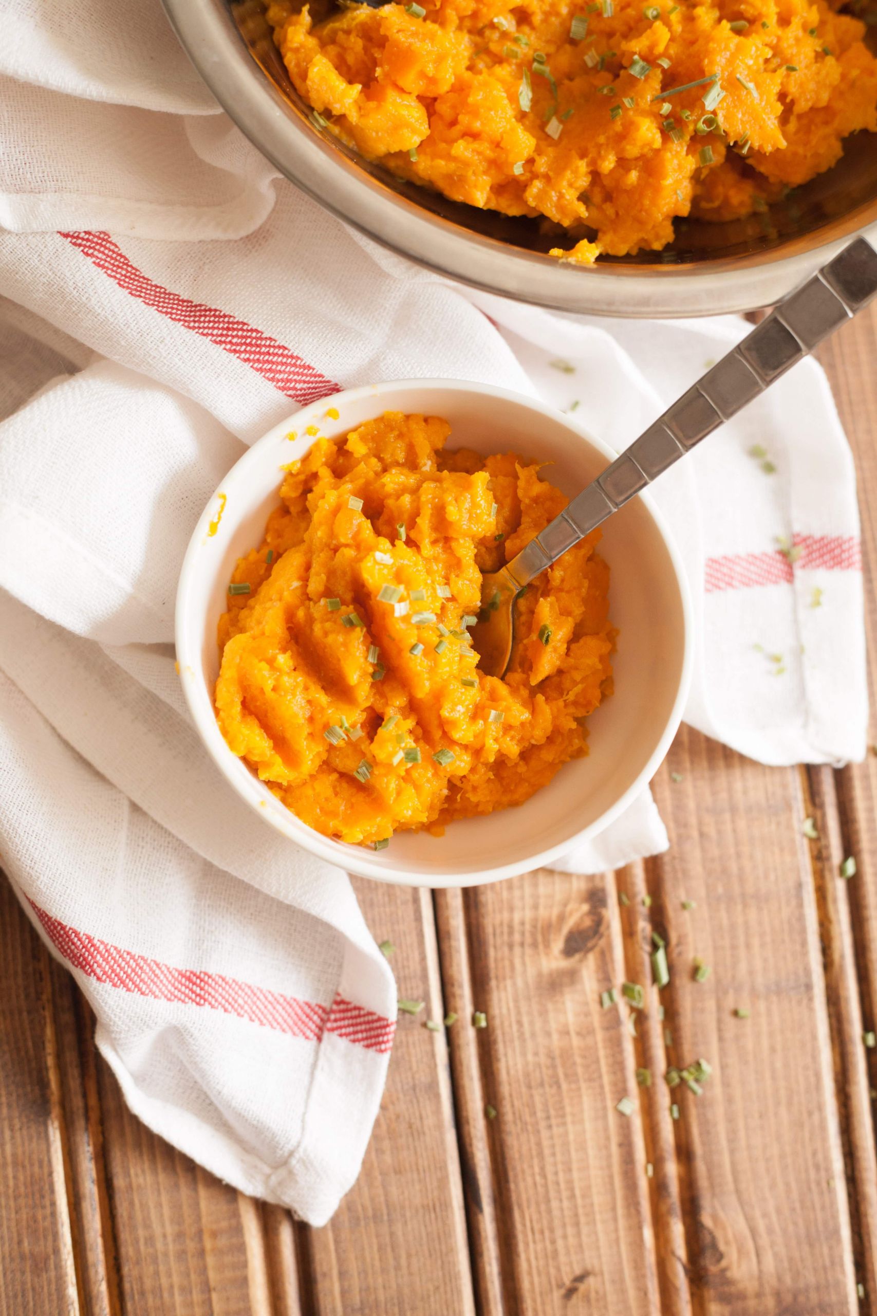 Make Ahead Mashed Sweet Potatoes
 Savory Mashed Sweet Potatoes Recipe