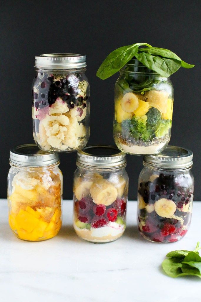 Make Ahead Smoothies In Mason Jars
 MAKE AHEAD MASON JAR SMOOTHIES Naturally Natalie