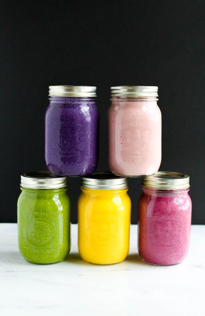 Make Ahead Smoothies In Mason Jars
 MAKE AHEAD MASON JAR SMOOTHIES · The Naturally Natalie