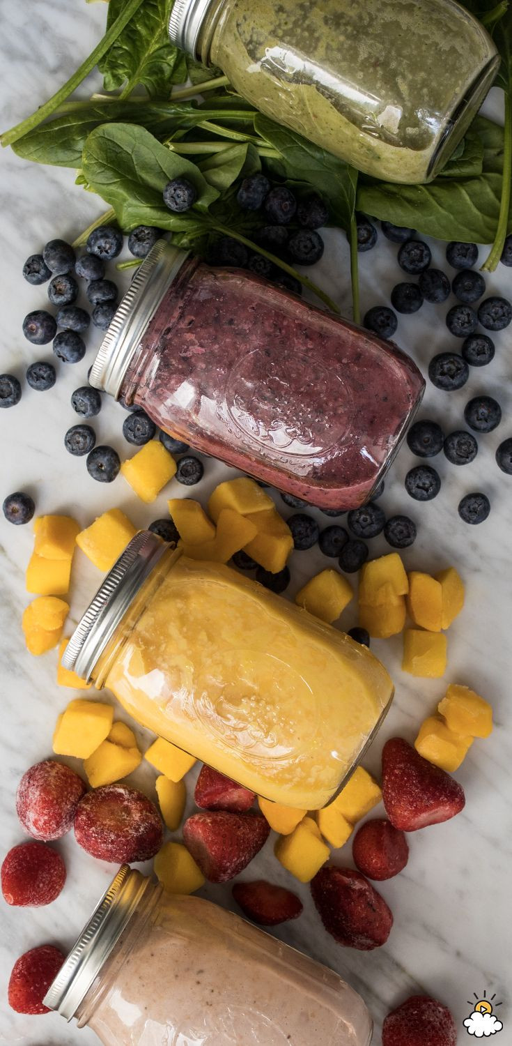 Make Ahead Smoothies In Mason Jars
 Make Ahead Smoothies Recipe