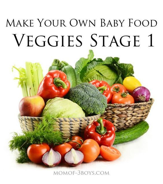 Make Your Own Baby Food Recipes
 Make Your Own Baby Food Veggies Stage 1