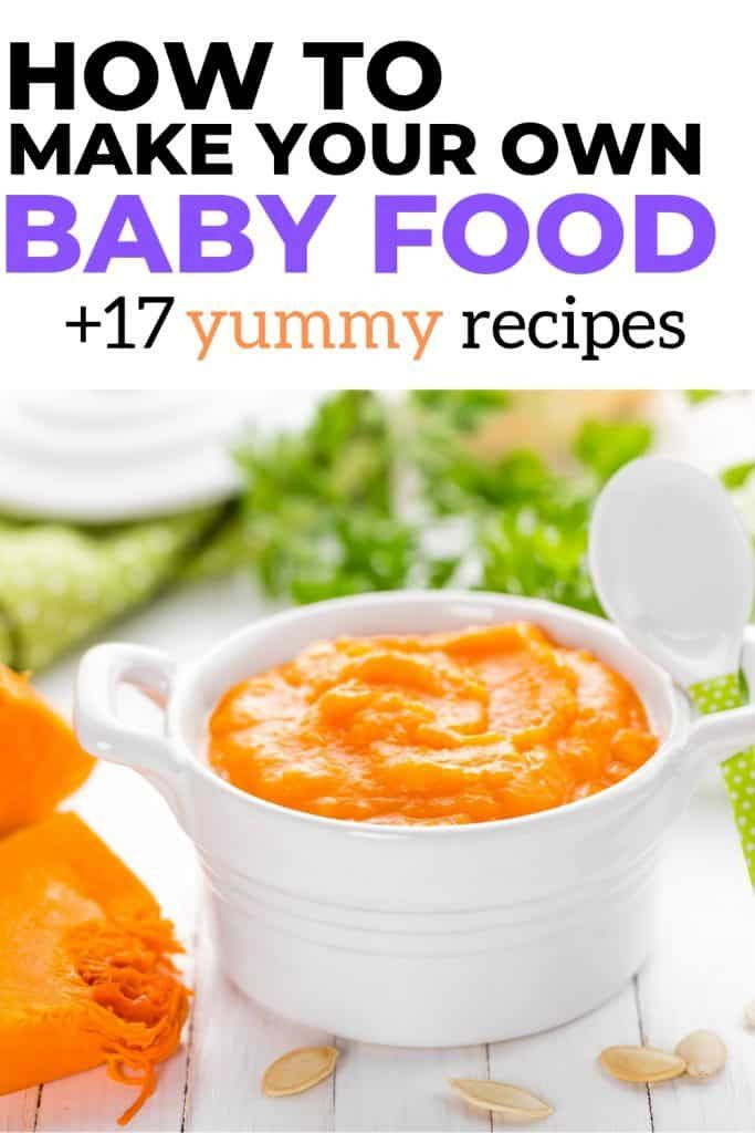 Make Your Own Baby Food Recipes
 How to make your own baby food With images