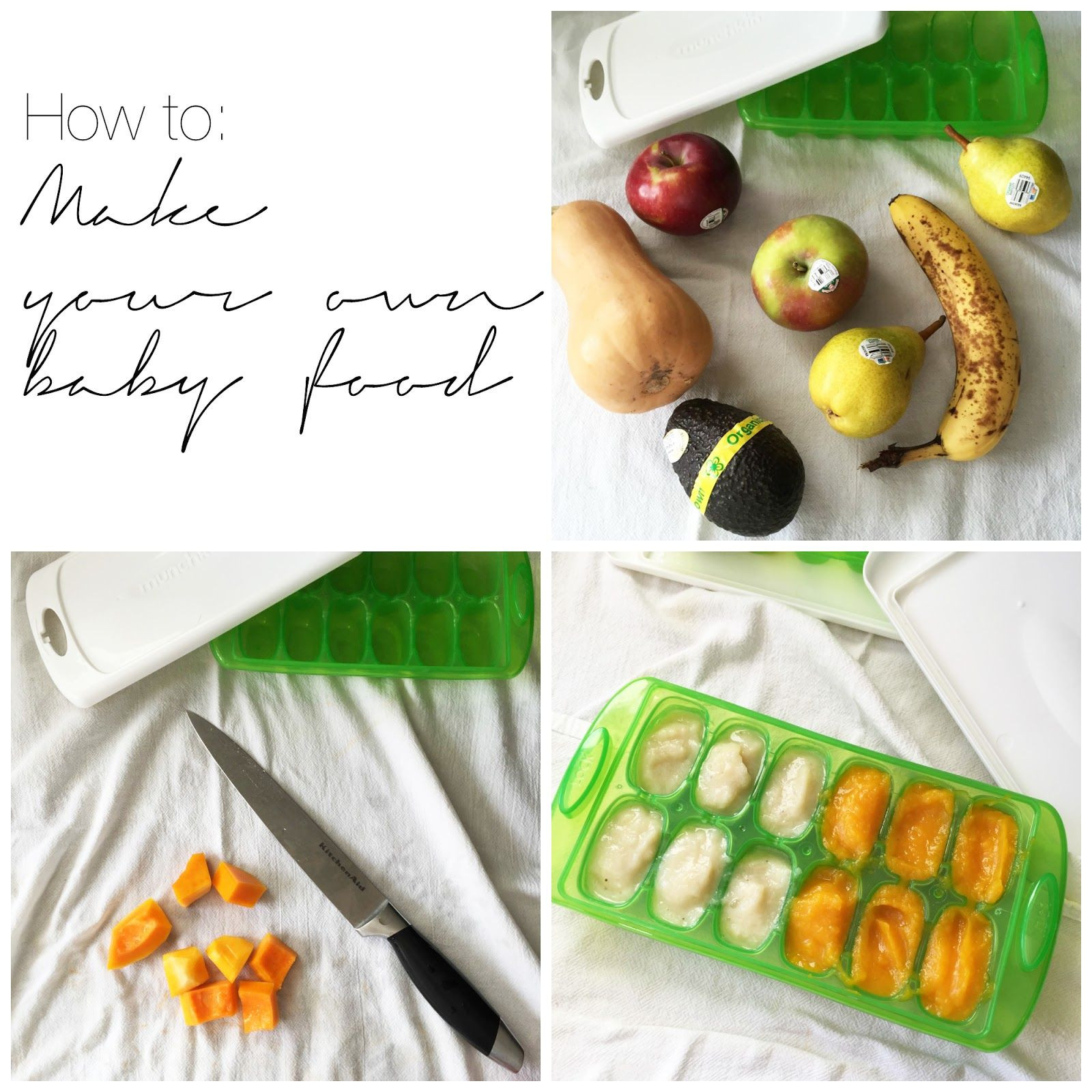 Make Your Own Baby Food Recipes
 Mamahood How to Make your Own Baby Food Easy guide to