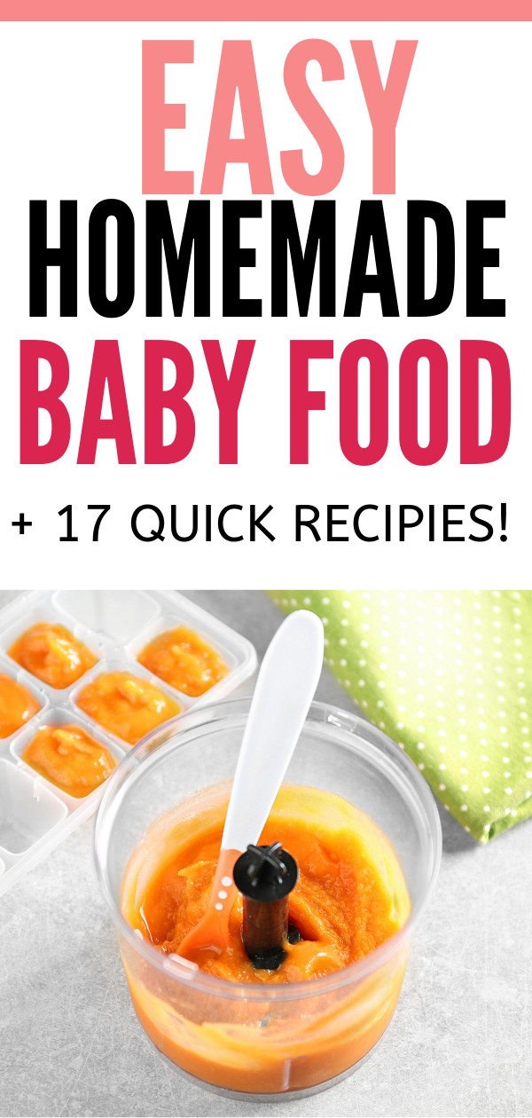 Make Your Own Baby Food Recipes
 How to make your own baby food