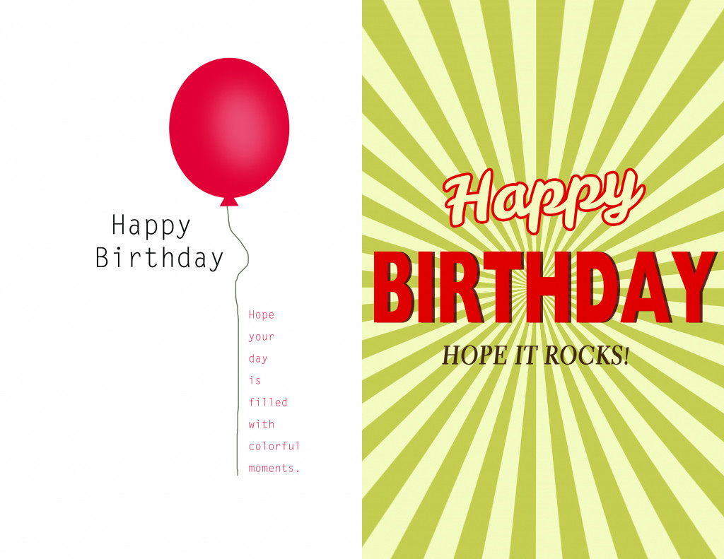 Make Your Own Birthday Card Free
 Design Your Own Birthday Card Printable