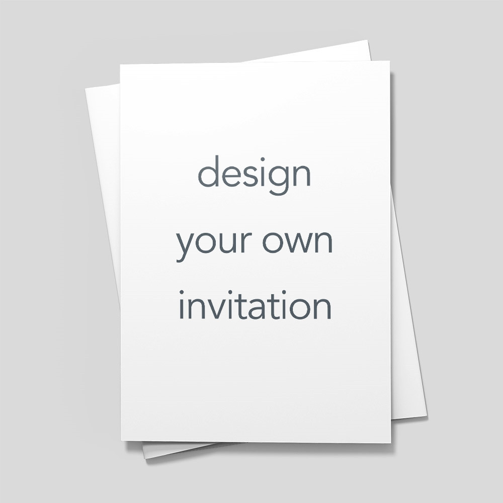 Make Your Own Birthday Invitations
 Design Your Own Invitation Party Invitations