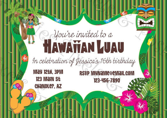 Make Your Own Birthday Invitations Free Printable
 Custom Printable Party Invitation Print Your Own Invite