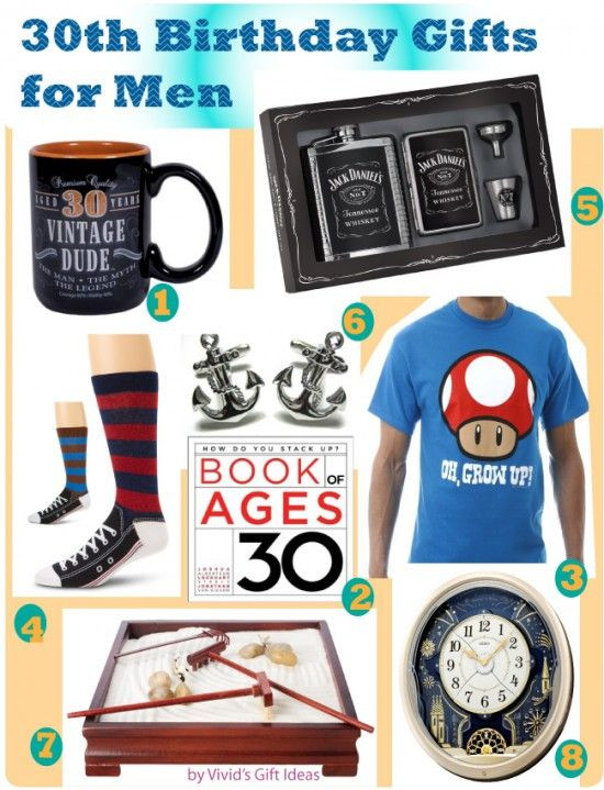 Man 30Th Birthday Gift Ideas
 30th Birthday Gifts for Men