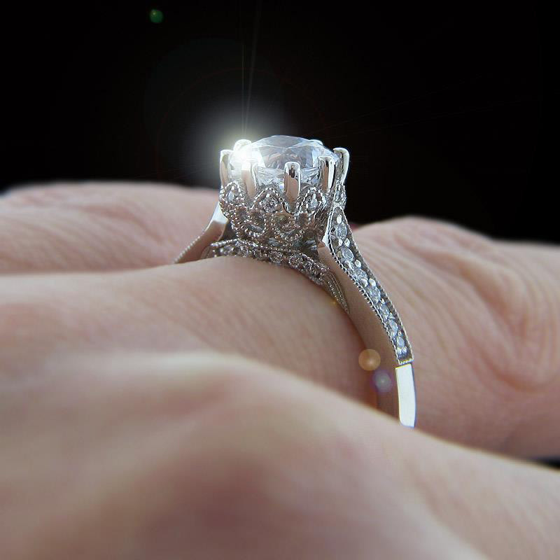 Man Made Diamond Engagement Ring
 Diamond Engagement Rings Archives MiaDonna Diamond Blog