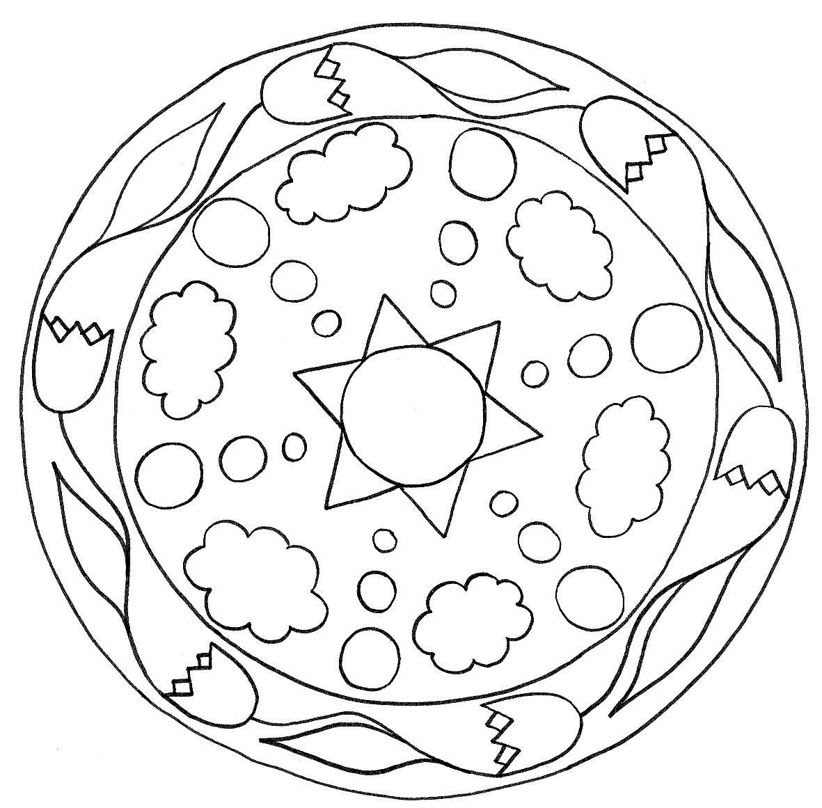 Mandala Coloring Pages For Kids
 Free Printable Mandalas for Kids Best Coloring Pages For