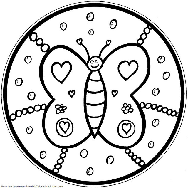 Mandala Coloring Pages For Kids
 Mandala Coloring Pages For Kids Parenting Times