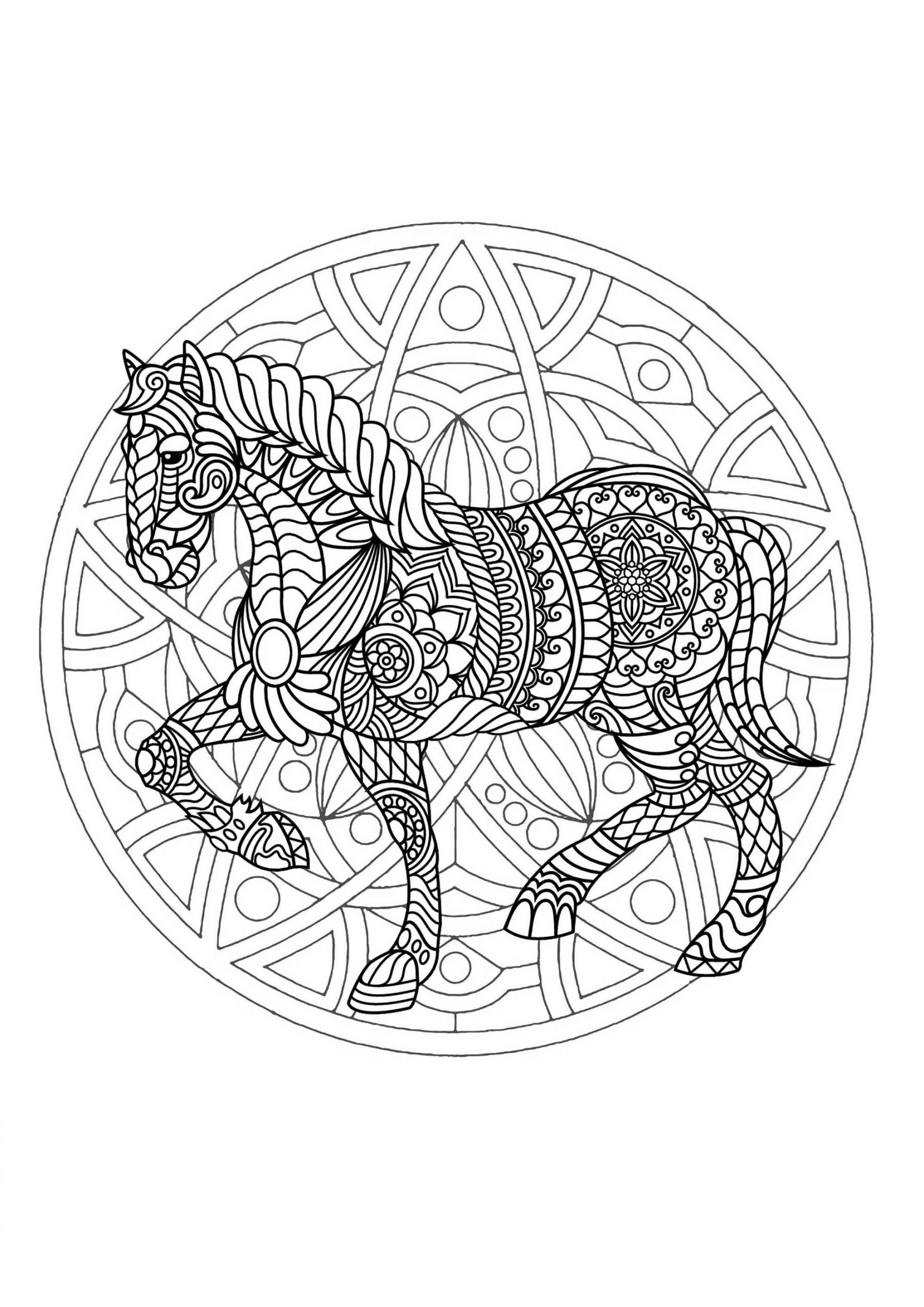 Mandala Coloring Pages For Kids
 Animal Mandala Coloring Pages Best Coloring Pages For Kids