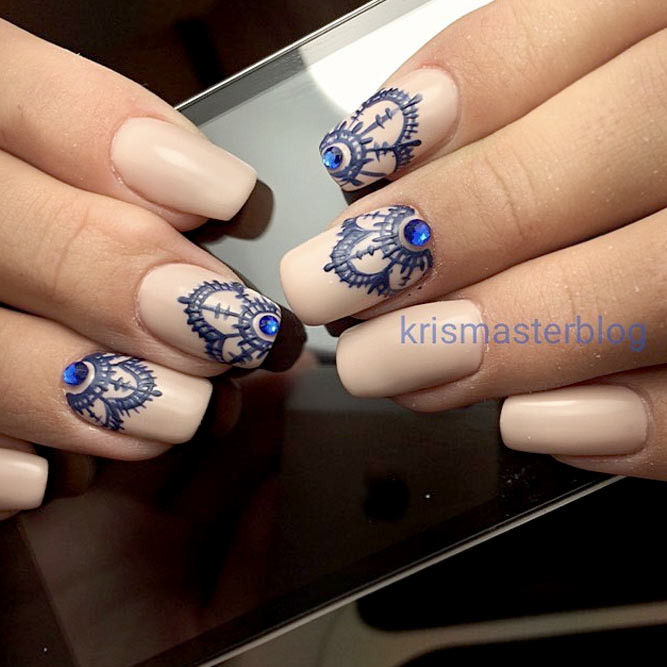 Mandala Nail Art
 21 Mandala Designs Nails To Inspire You