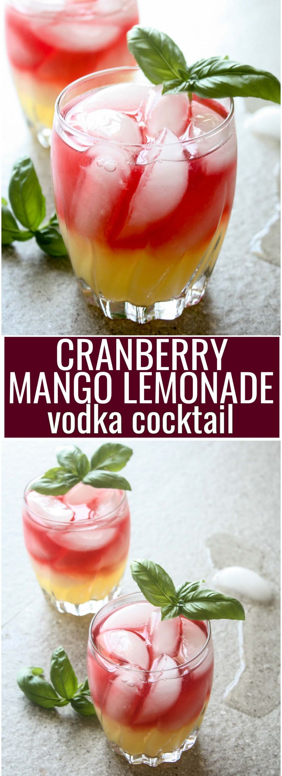 Mango Vodka Drinks
 Cranberry and Mango Lemonade Vodka Cocktail Daily Appetite