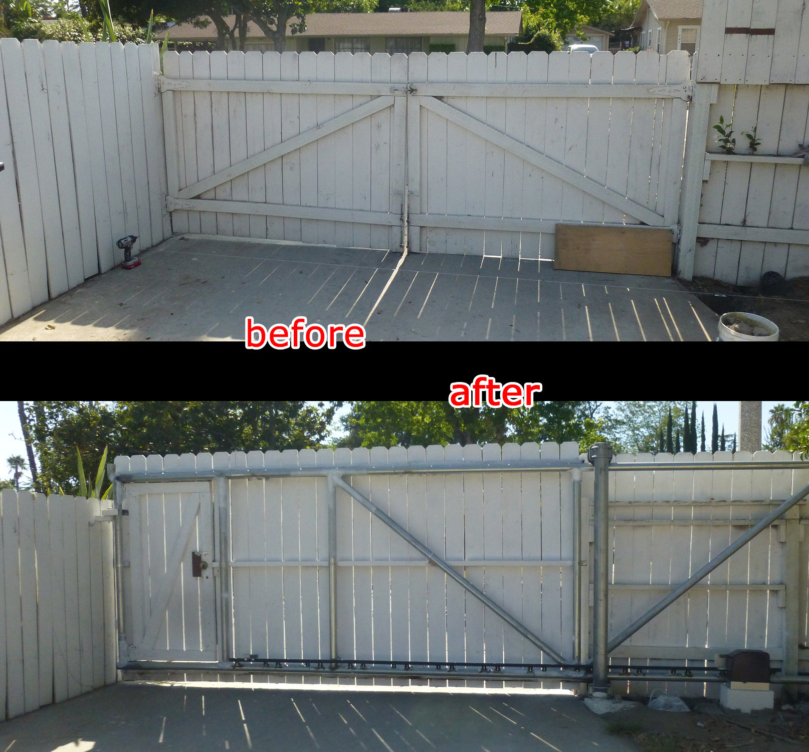 Manual Sliding Gate Kits DIY
 DIY how to build your own cantilever sliding gate 1
