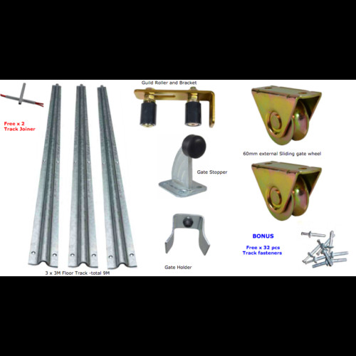 Manual Sliding Gate Kits DIY
 DIY Sliding Gate Kit 60mm External Wheel