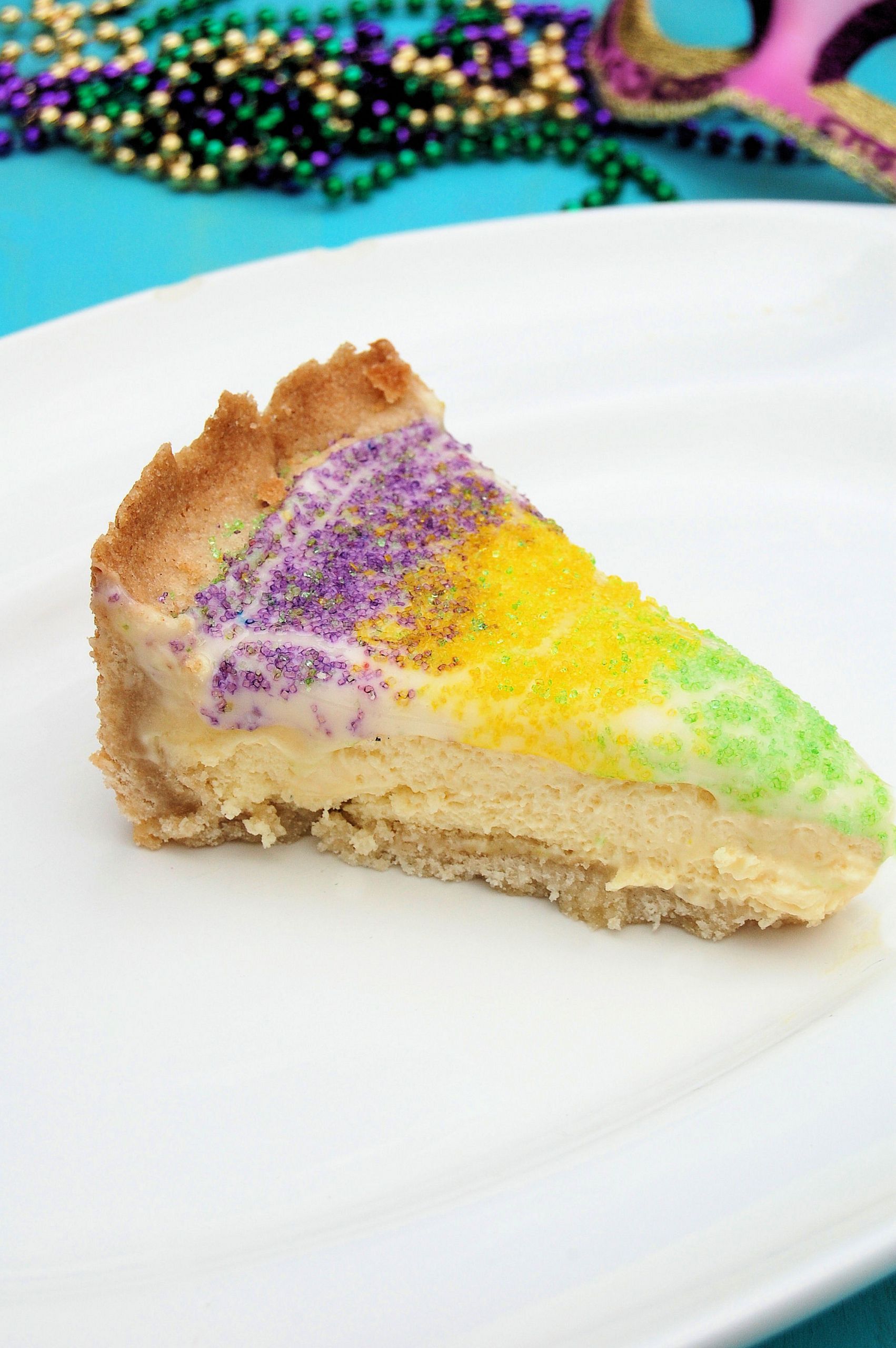 Mardi Gras King Cake Recipe
 King Cake Cheesecake – Kitchen Belleicious