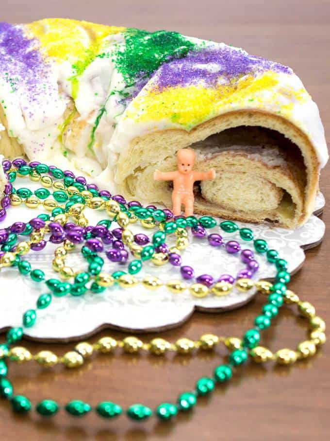 Mardi Gras King Cake Recipe
 Mardi Gras King Cake Bread Machine Pudge Factor
