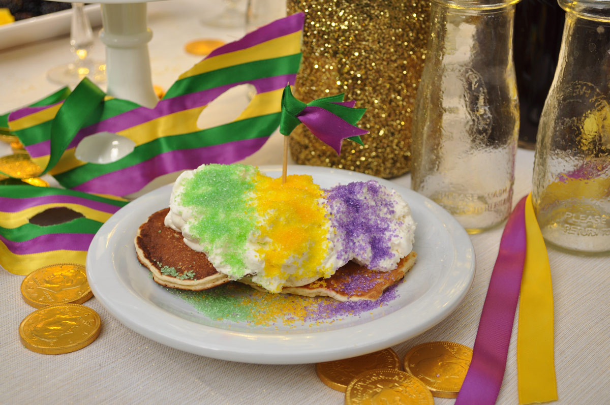 Mardi Gras Pancakes
 Mardi Gras Pancake Bar Evite