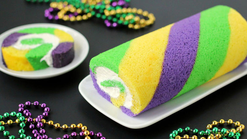 Mardis Gras Cake Recipe
 Mardi Gras King Cake Roll Recipe Tablespoon