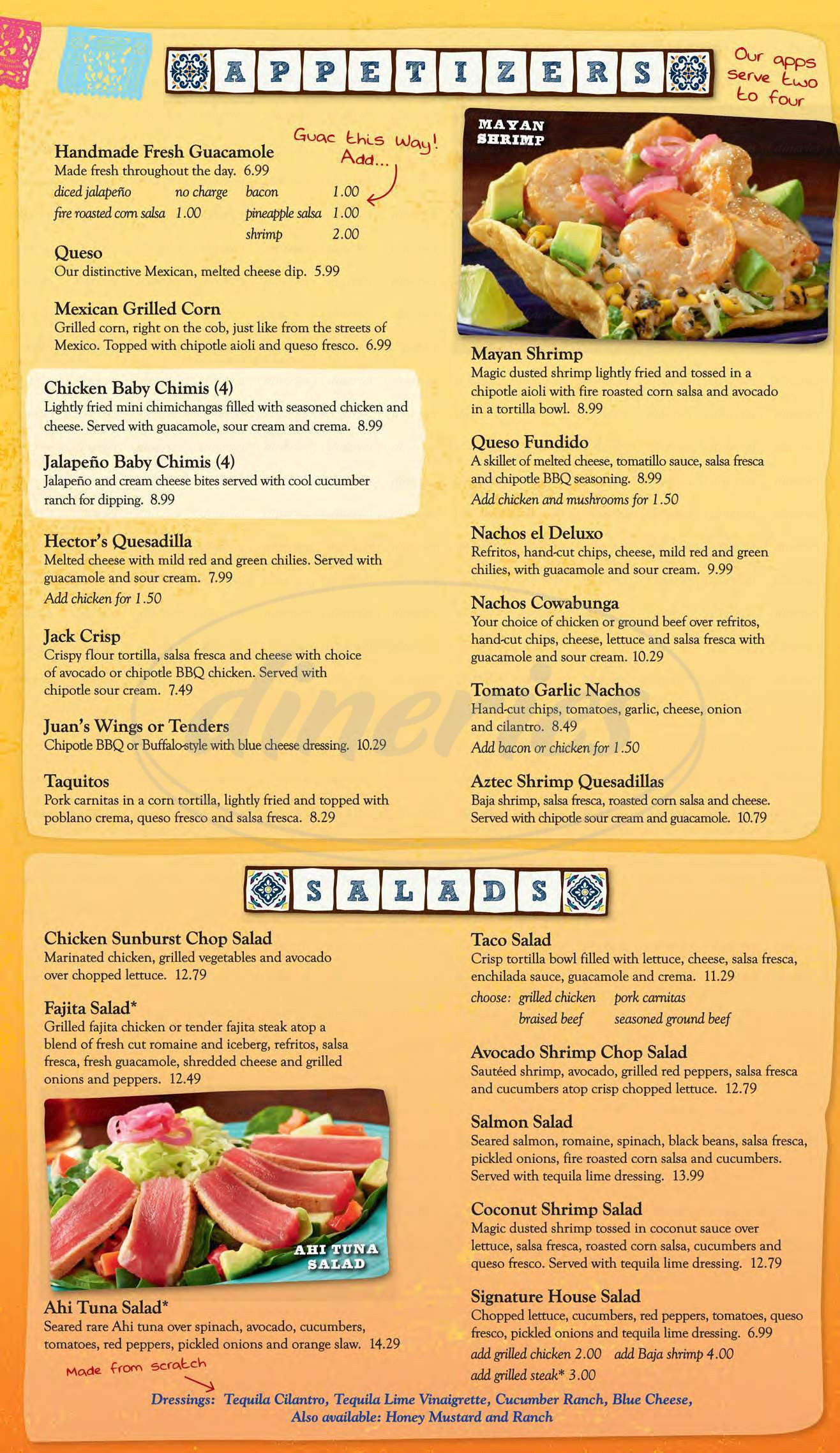 Margaritas Mexican Restaurant Menu
 Margaritas Mexican Restaurant Menu Portland Dineries