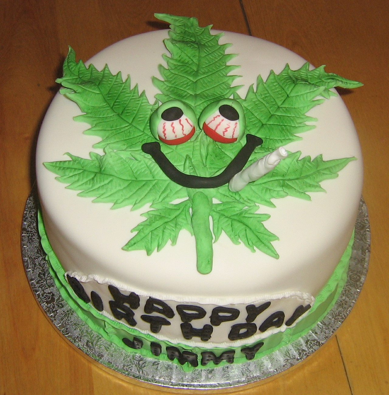 Marijuana Birthday Cake
 Cannabis Birthday Cakes