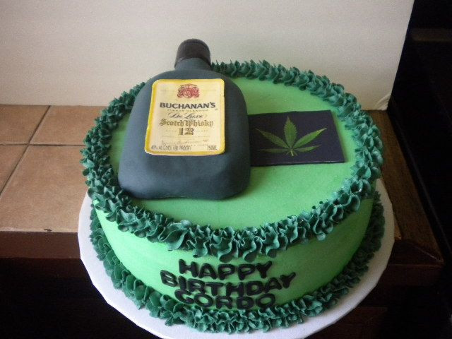 Marijuana Birthday Cake
 Marijuana Birthday Cakes