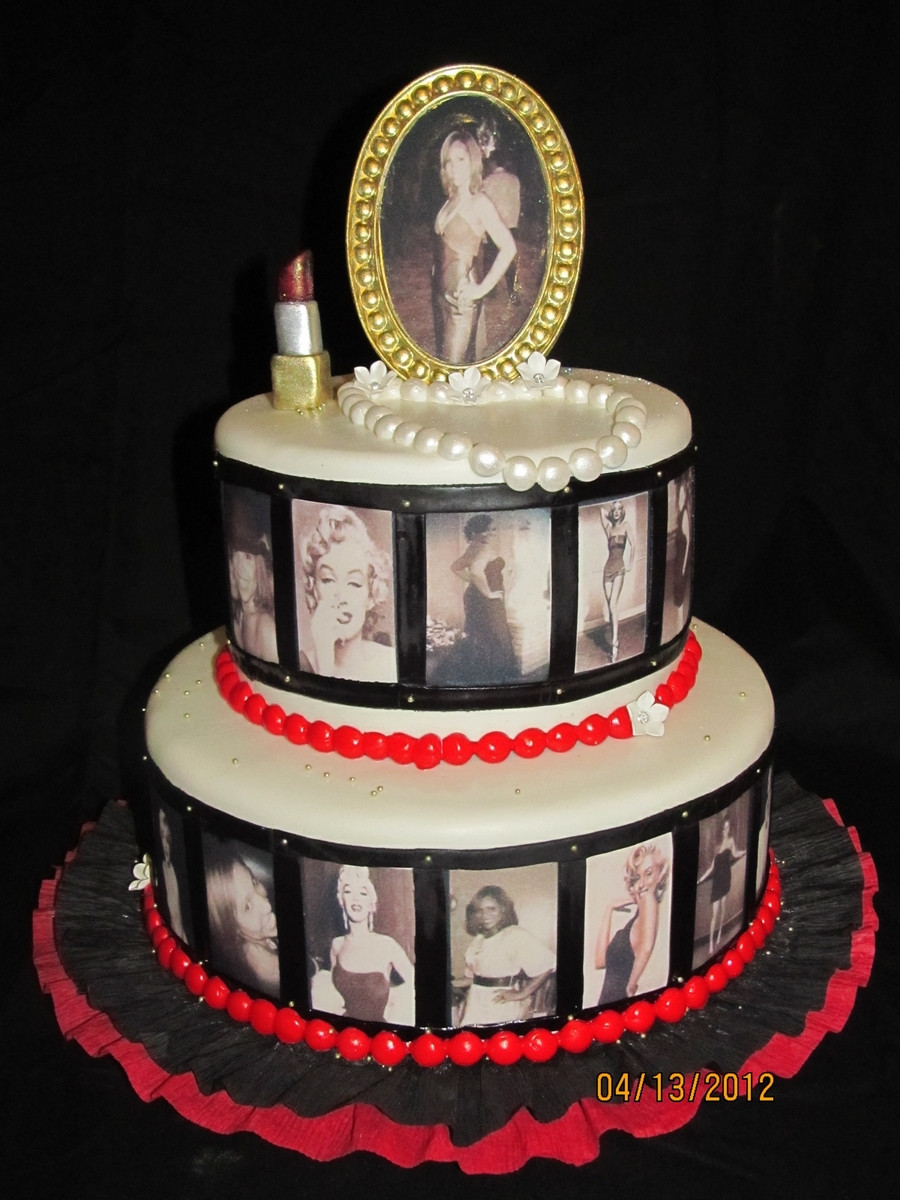 Marilyn Monroe Birthday Cake
 Marilyn Monroe Birthday Cake CakeCentral