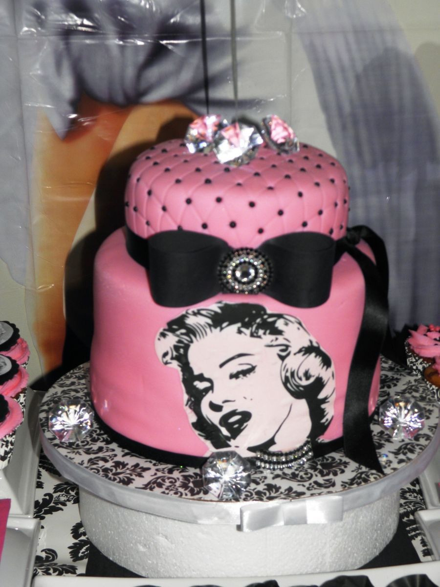 Marilyn Monroe Birthday Cake
 Marilyn Monroe Cake