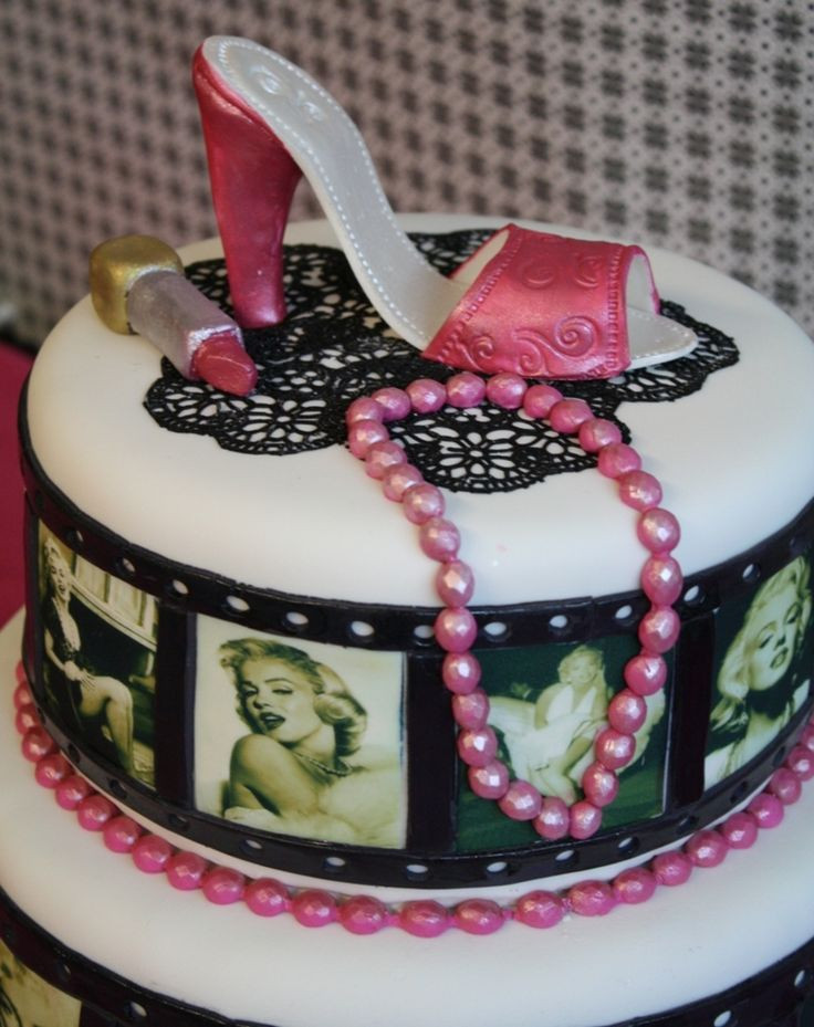 Marilyn Monroe Birthday Cake
 13 best Marilyn Monroe cake s images on Pinterest