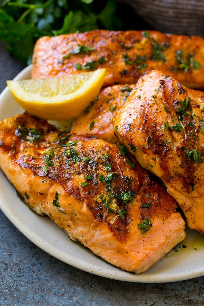 Marinades For Salmon
 Marinated Salmon with Garlic and Herbs Dinner at the Zoo