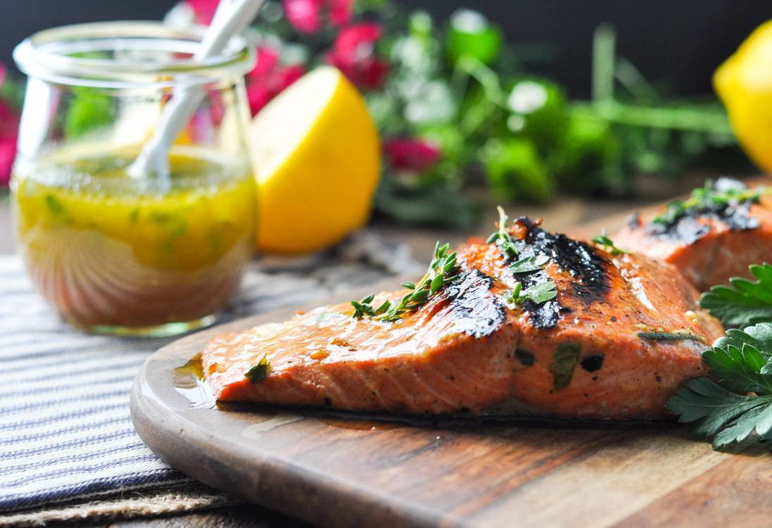 Marinades For Salmon
 Garlic and Herb Salmon Marinade The Seasoned Mom