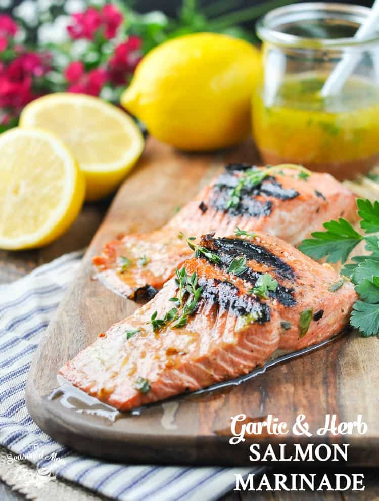 Marinades For Salmon
 Garlic and Herb Salmon Marinade The Seasoned Mom