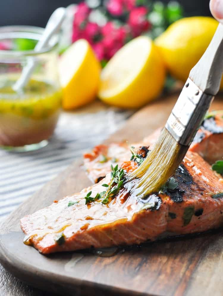 Marinades For Salmon
 Garlic and Herb Salmon Marinade The Seasoned Mom