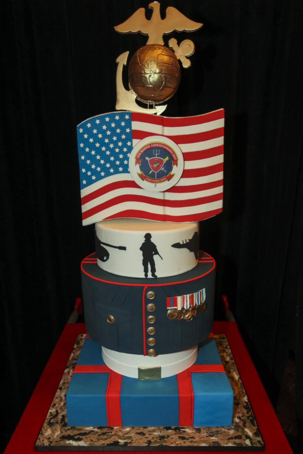 Marine Corps Birthday Cake
 DVIDS 22nd MEU celebrates 238th Marine Corps