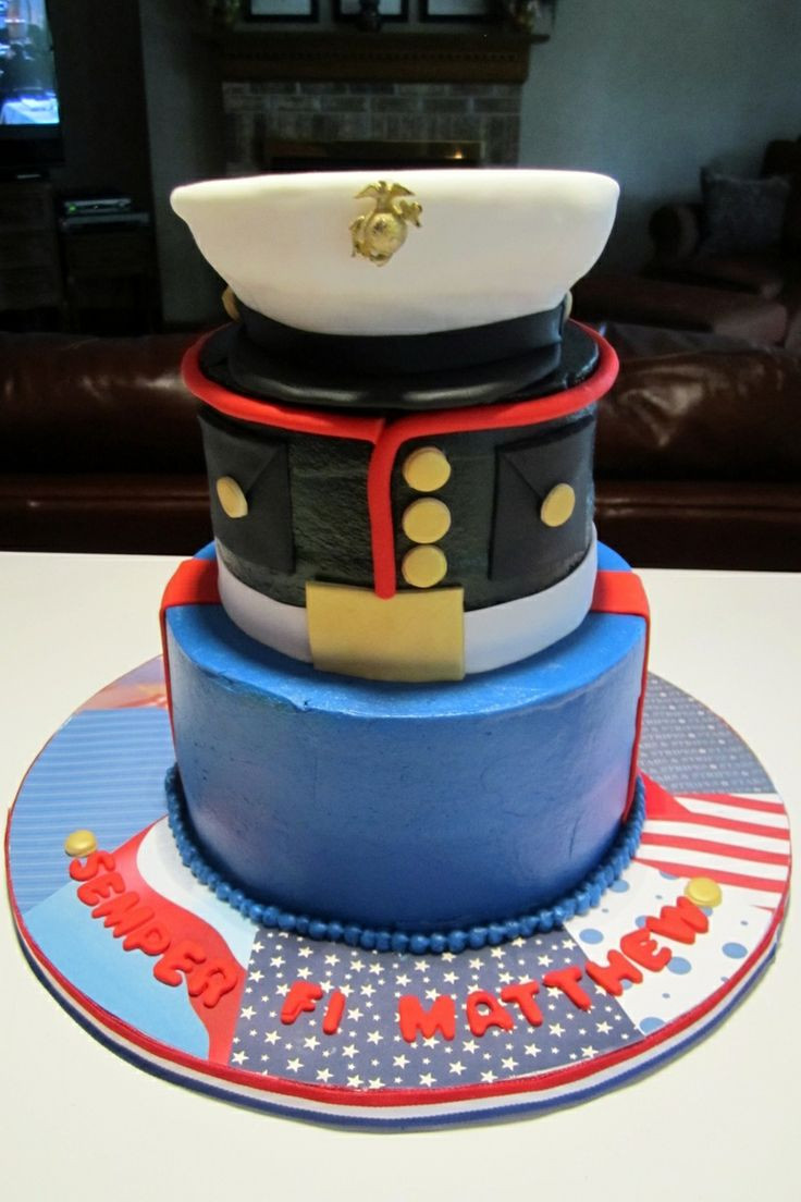 Marine Corps Birthday Cake
 Top 17 ideas about The Few The Proud The birthday boy