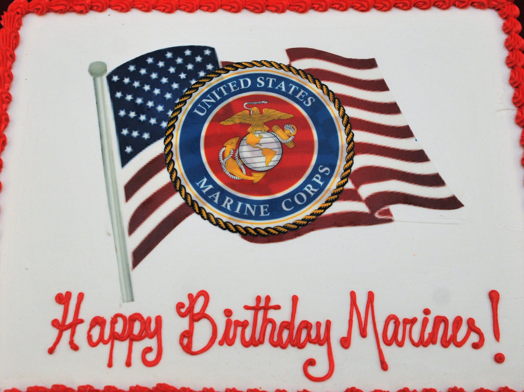 Marine Corps Birthday Cake
 Orange PD hosts Marine Corps birthday party with