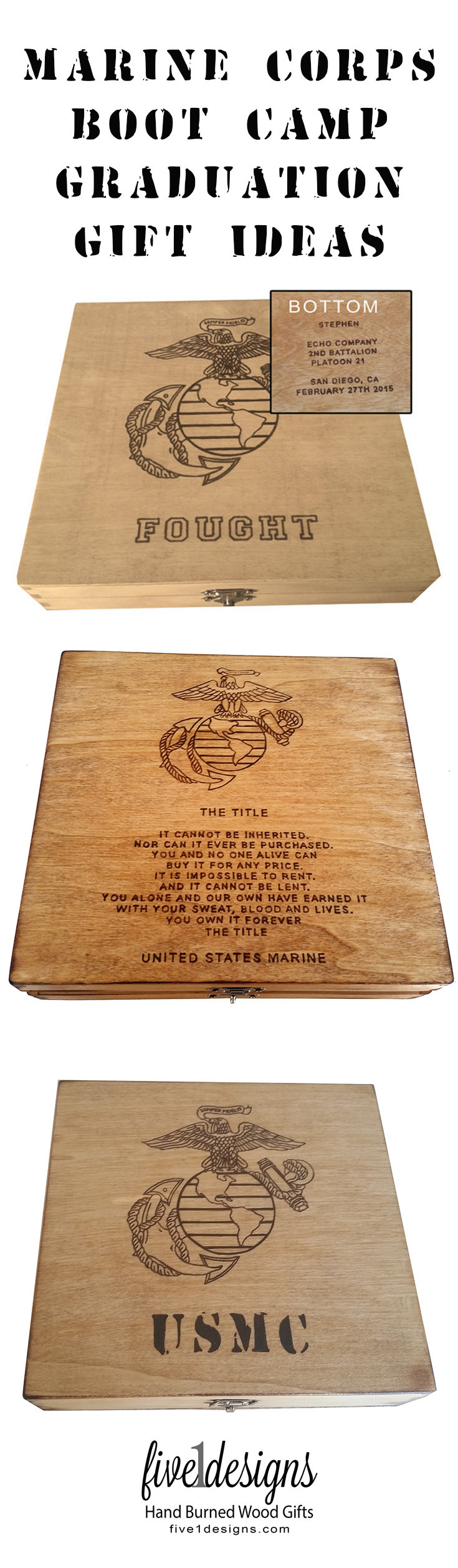 Marine Graduation Gift Ideas
 Best 25 Gift Ideas for Marine Boot Camp Graduation Best