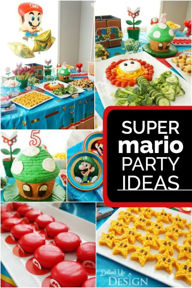 Mario Bros Birthday Party
 Game A Boy s Super Mario Party