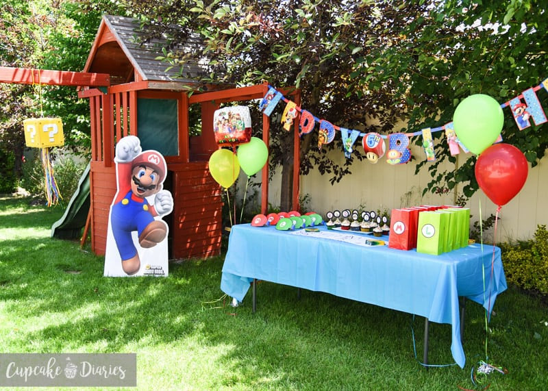 Mario Bros Birthday Party
 Super Mario Bros Birthday Party with Free Printables