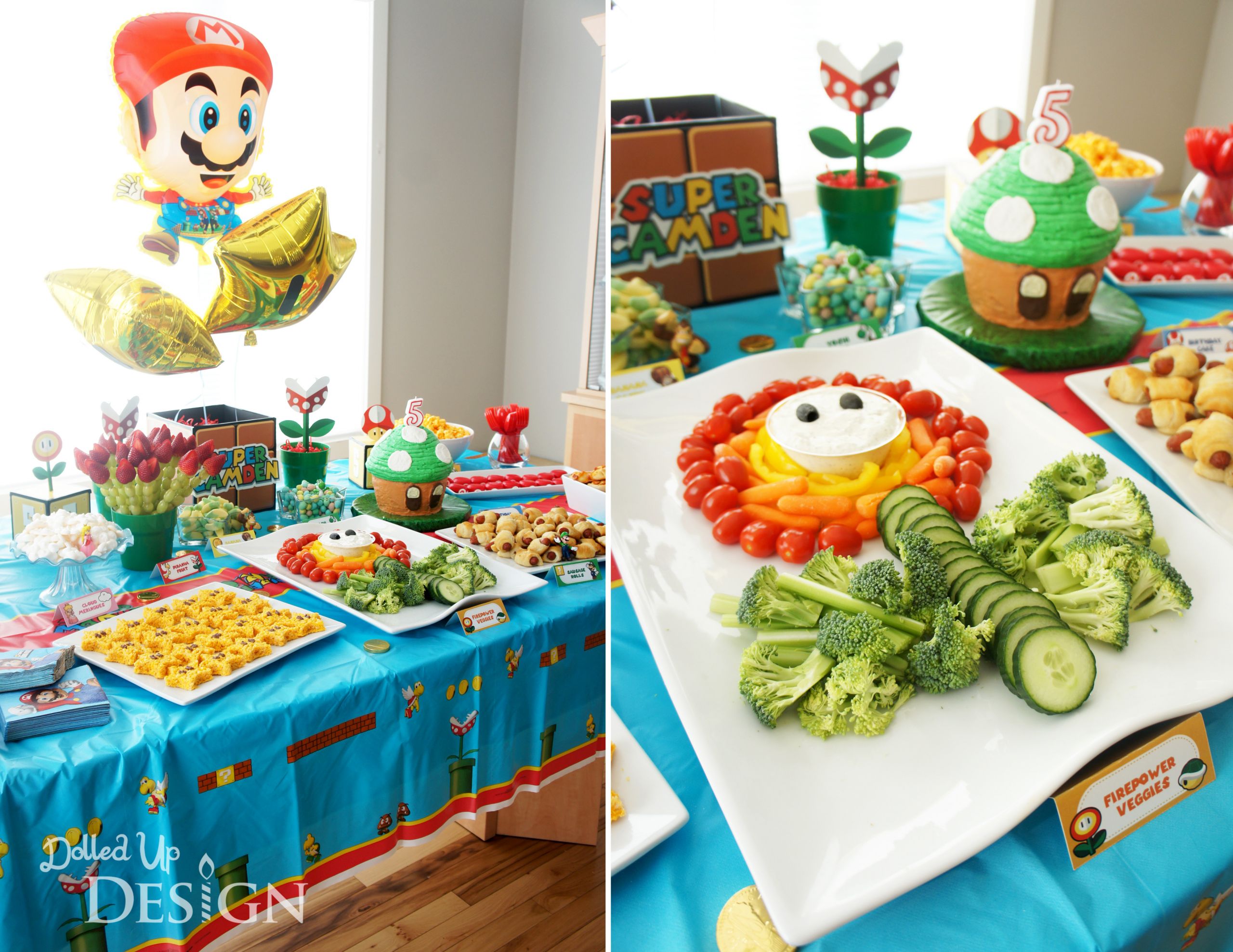 Mario Bros Birthday Party
 A Super Mario 5th Birthday