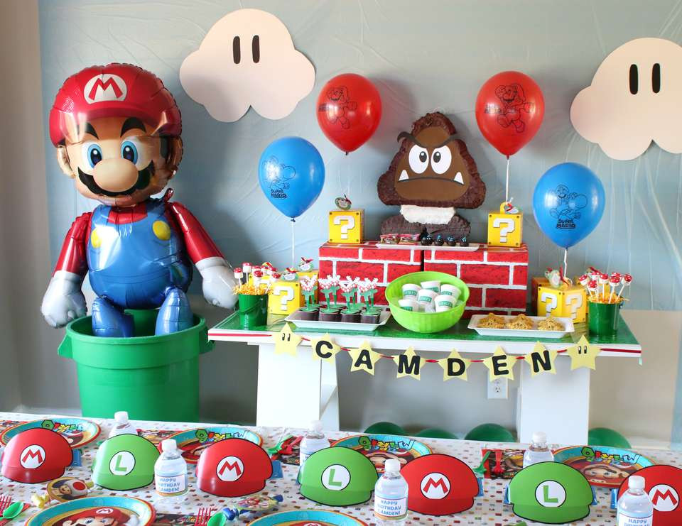 Mario Bros Birthday Party
 Super Mario Bros Birthday "Super Mario Birthday Party