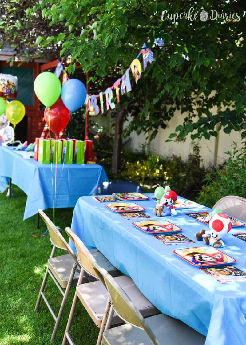 Mario Bros Birthday Party
 Super Mario Bros Birthday Party with Free Printables