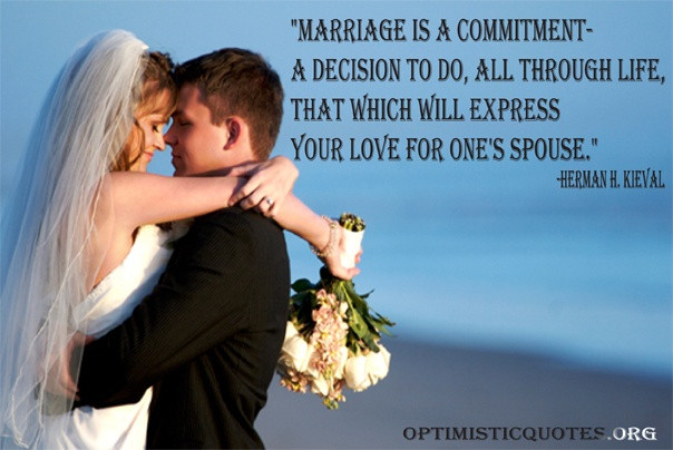 Marriage Commitment Quotes
 marriage is a mitment adorably cute quotes