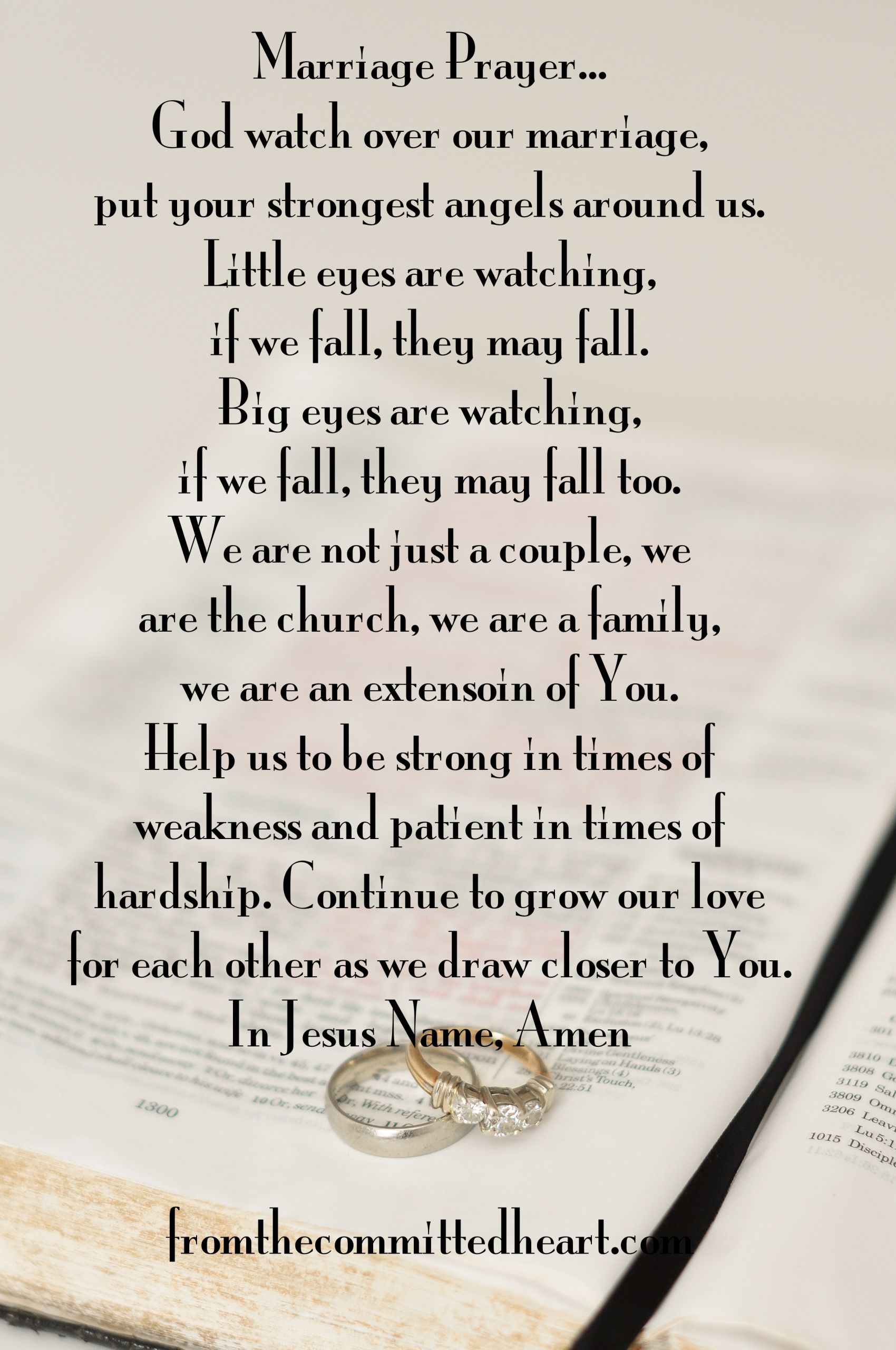 Marriage Prayer Quotes
 Marriage Prayer