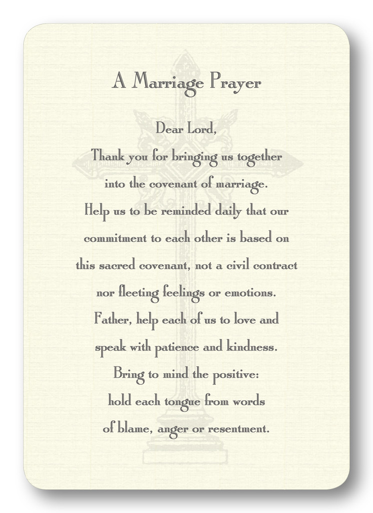 Marriage Prayer Quotes
 A Marriage Prayer – Maison de Papier